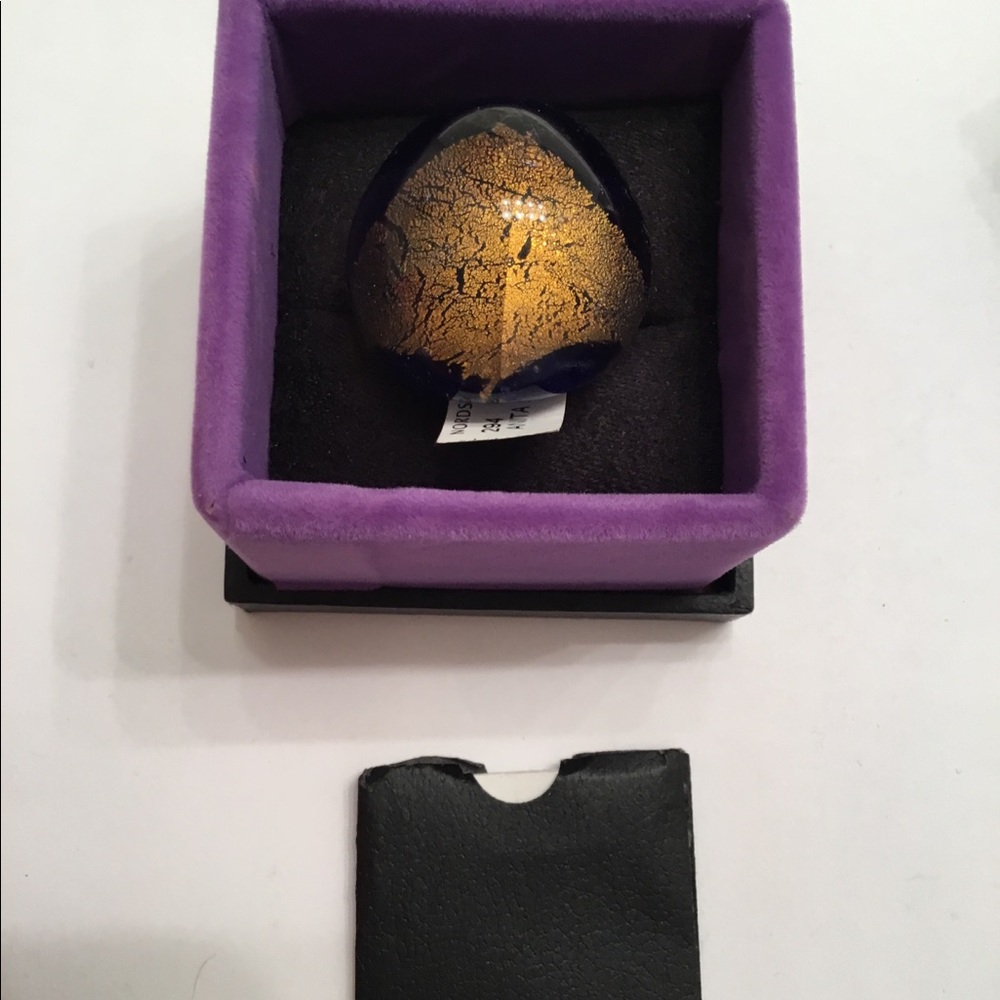Tre Glass Ring - Size 4